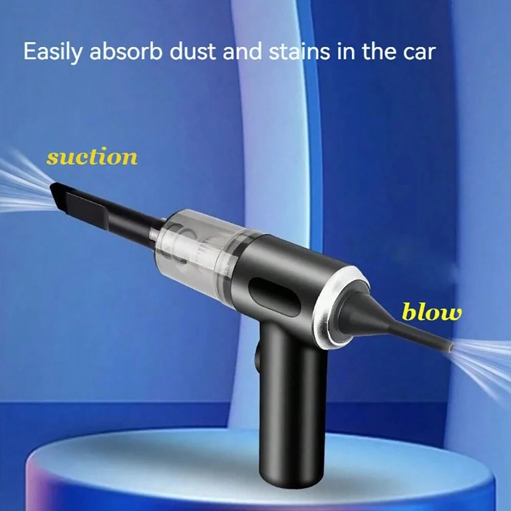 Aspirateur Soufflant 3-en-1 USB - Voiture & Ménage