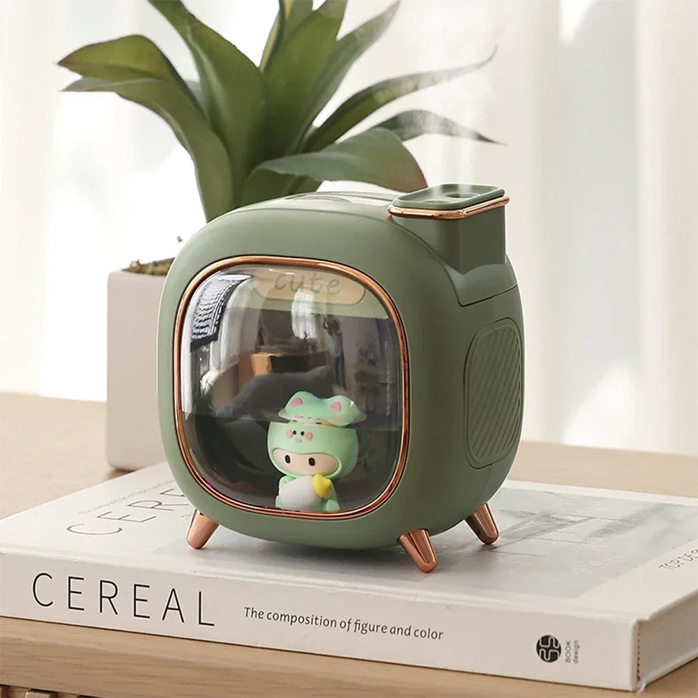 Humidificateur 500ml USB-C Rechargeable - Votre Compagnon Kawaii Magique