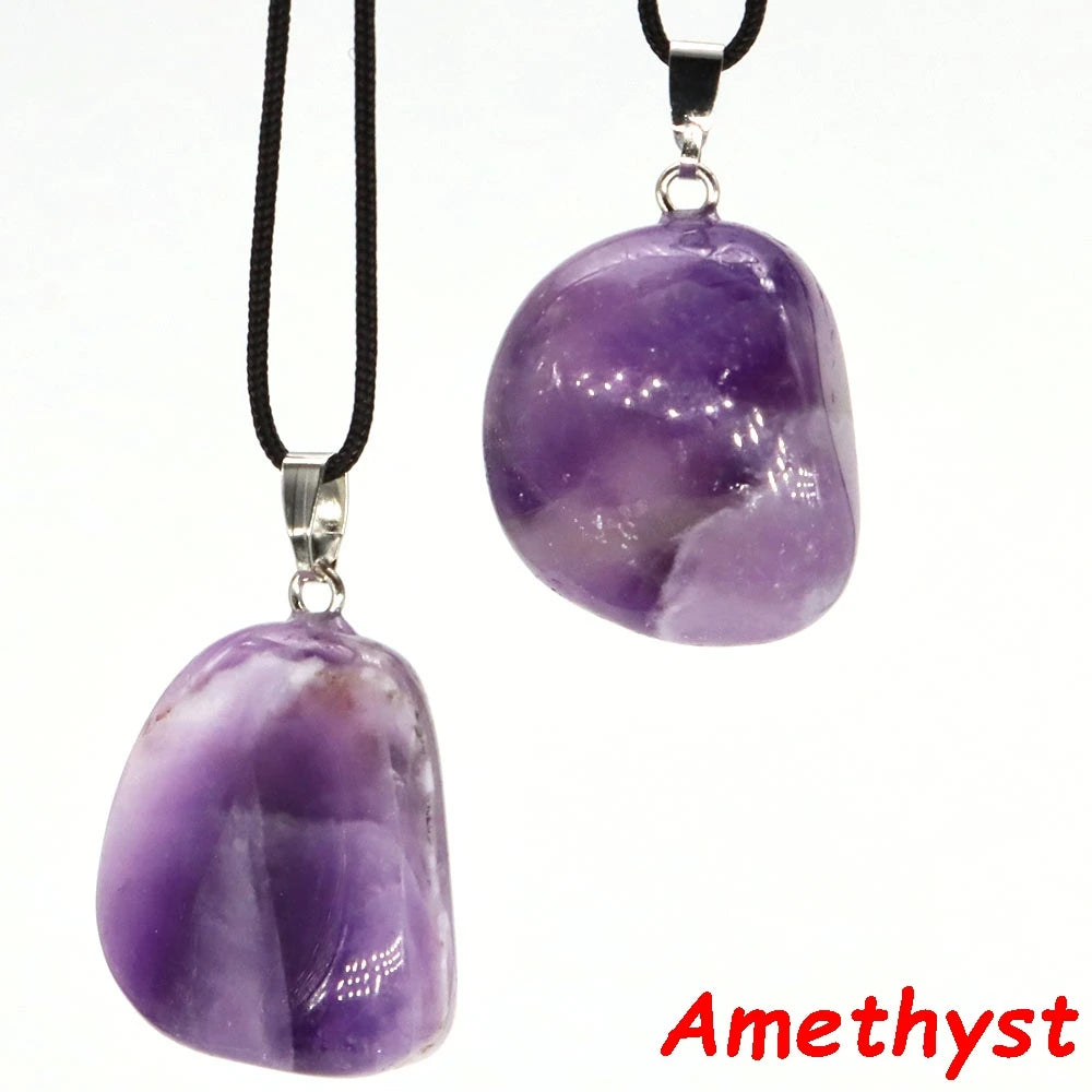 Pendentif Pierre Naturelle Reiki 30mm - Quartz Rose Aventurine