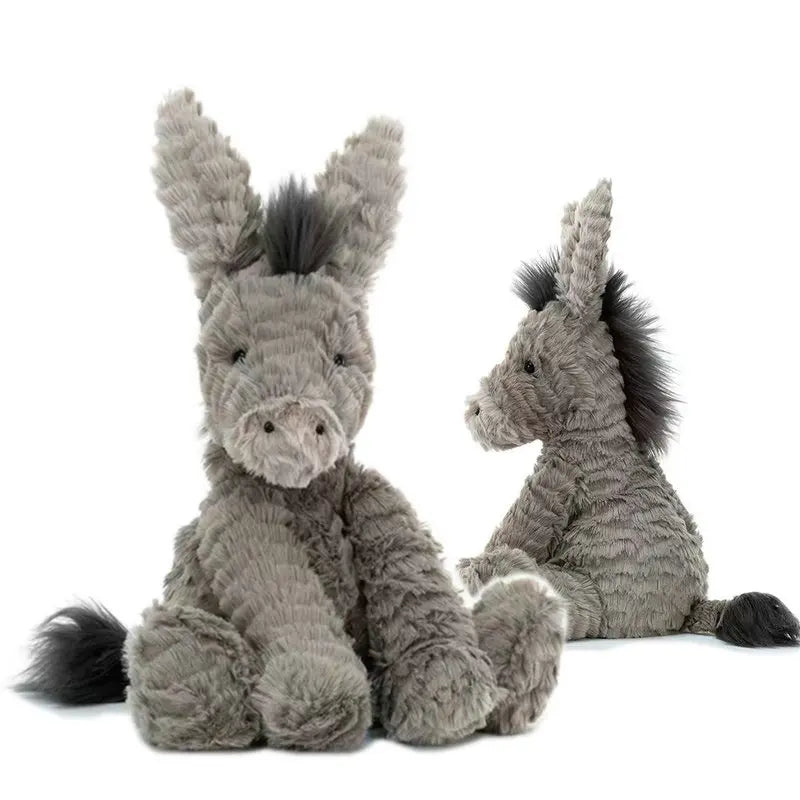 Âne Peluche 23cm - Compagnon Câlin Enfant