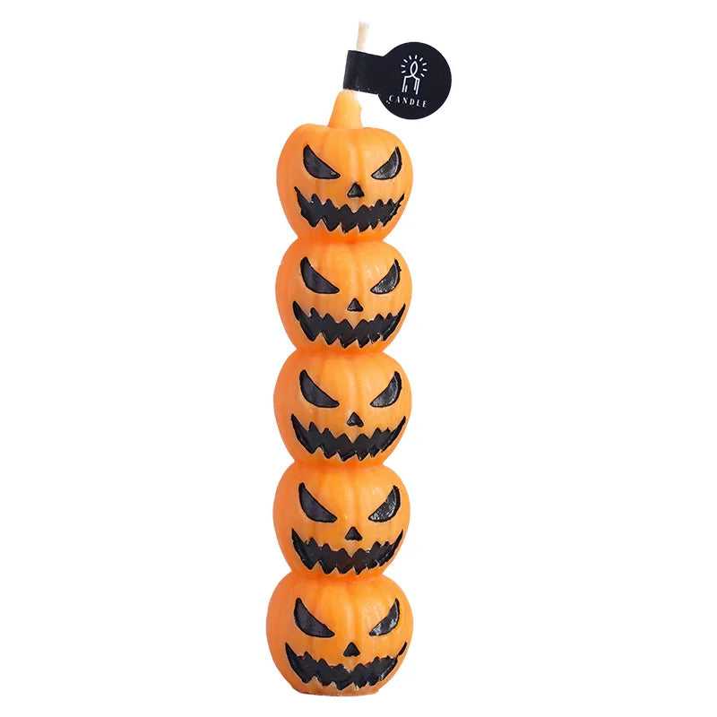 Bougie Halloween Crâne 3D Parfumée - Créez l'Ambiance la Plus Terrifiante