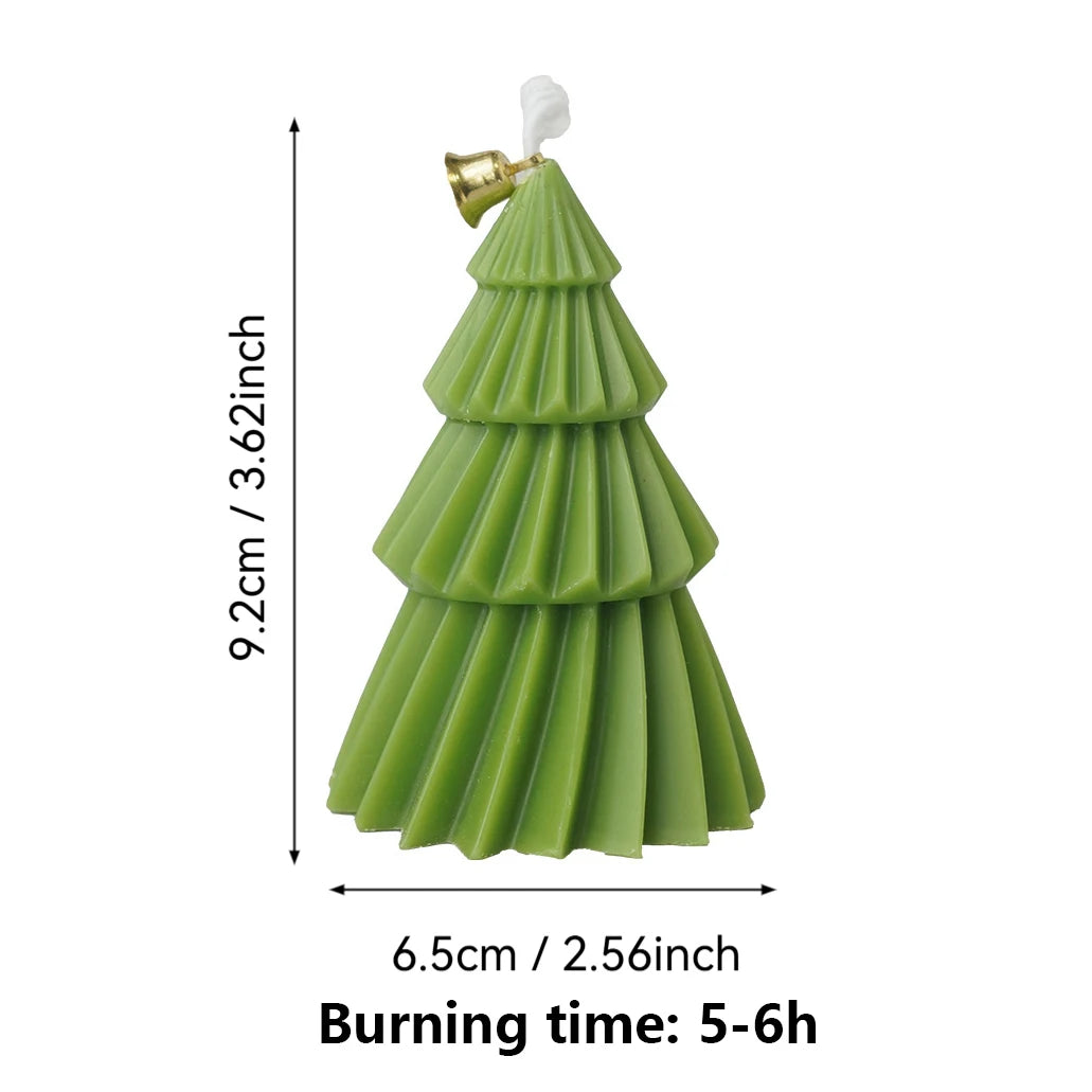 Bougies Parfumées Sapin de Noël - Créez la Magie de Noël Chez Vous