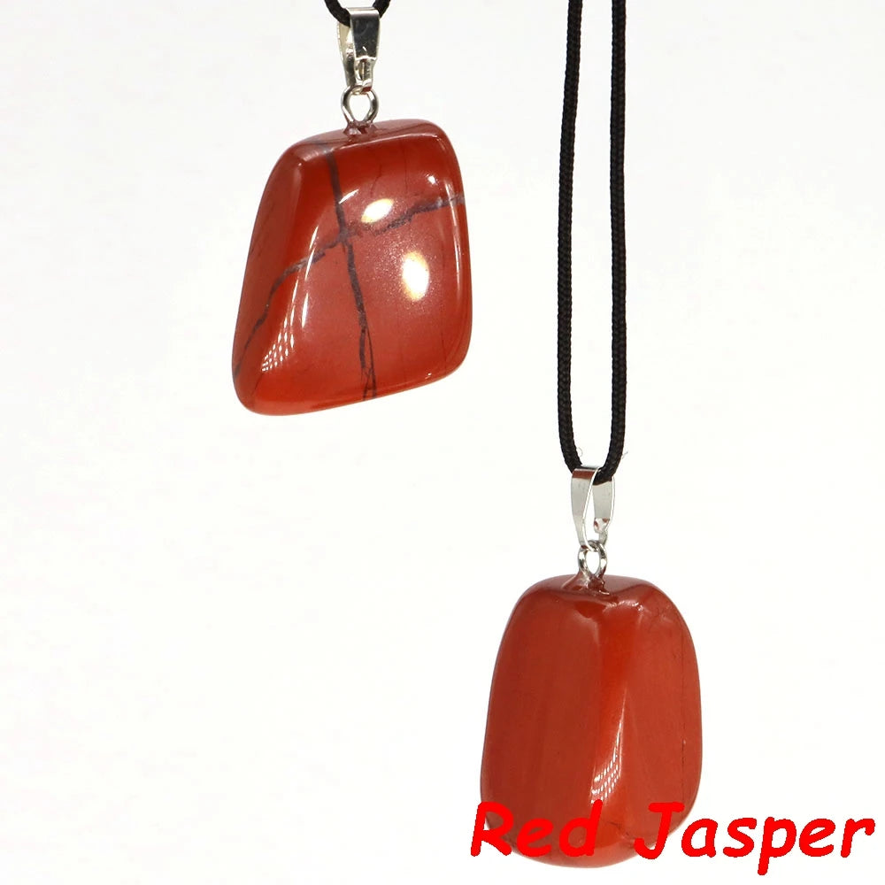 Pendentif Pierre Naturelle Reiki 30mm - Quartz Rose Aventurine