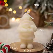 Bougies Parfumées Sapin de Noël – Forêt Enchantée à Domicile