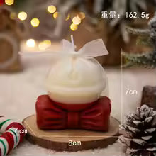 Bougies Parfumées Sapin de Noël – Forêt Enchantée à Domicile