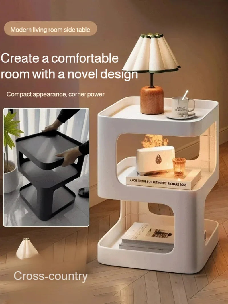 Table d'Appoint Moderne - Votre Compagnon Magique Multifonction