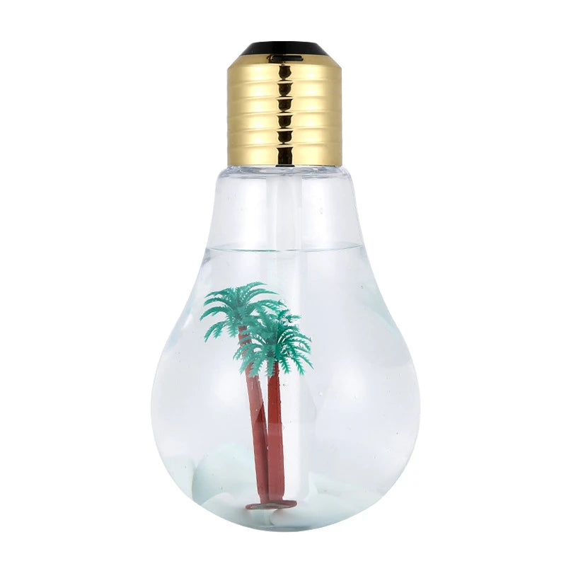 Humidificateur USB 400ml LED 7 Couleurs - Votre Bureau Magique Arc-en-Ciel