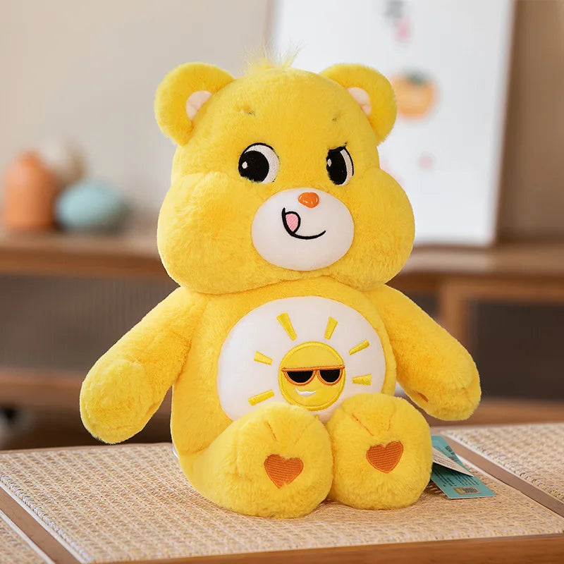 Ours Arc-en-Ciel Peluche 33cm - Compagnon Câlin Enfant