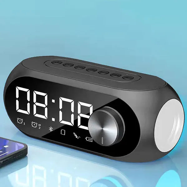 Réveil Radio FM Bluetooth - Votre Station Magique Multifonction