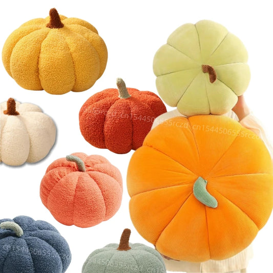 Peluche Citrouille Halloween Kawaii - Oreiller Décoratif