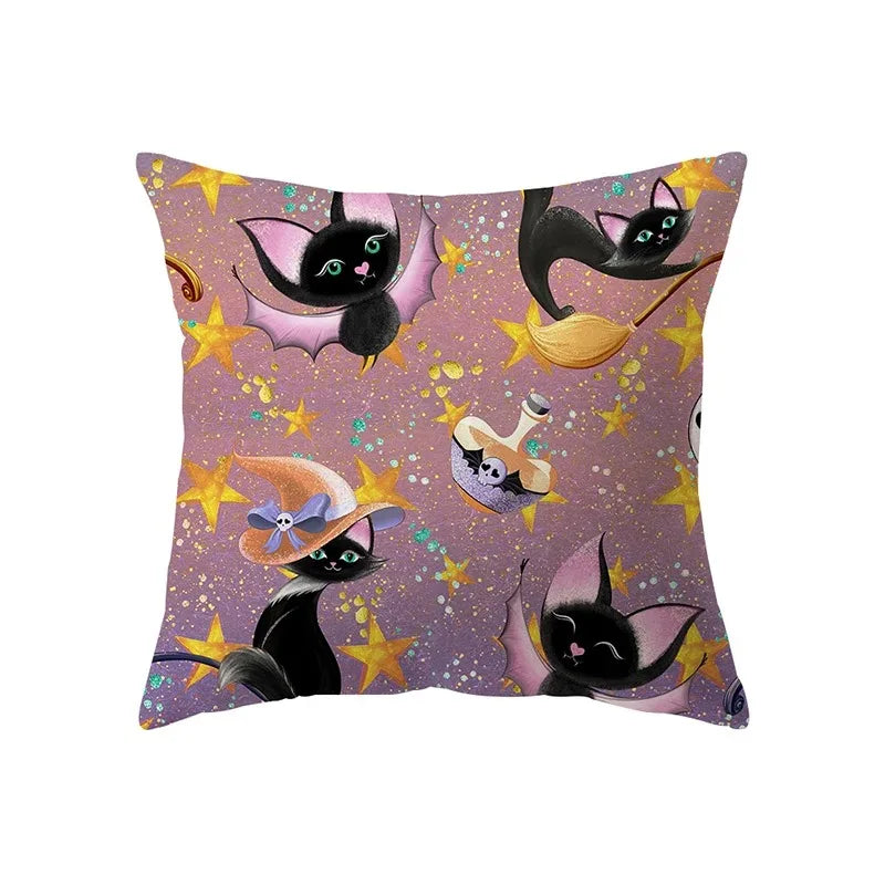Coussin Halloween Sécurisé - Décoration Familiale