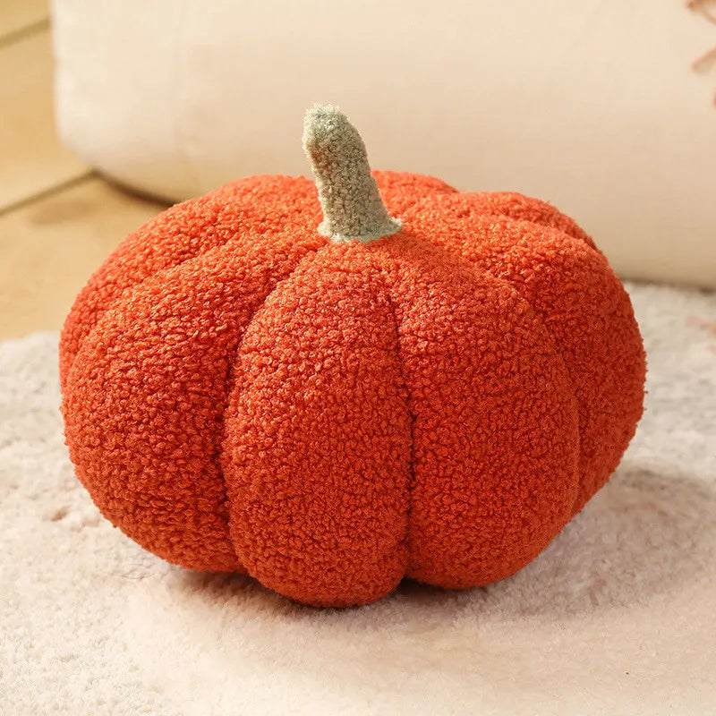 Peluche Citrouille Halloween Kawaii - Oreiller Décoratif