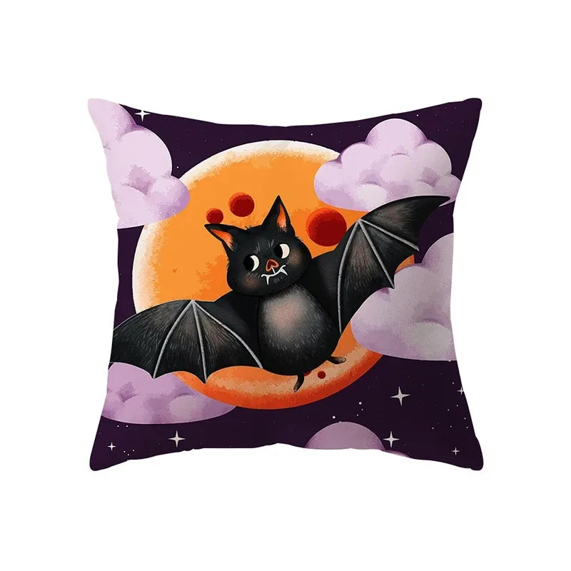 Coussin Halloween Sécurisé - Décoration Familiale