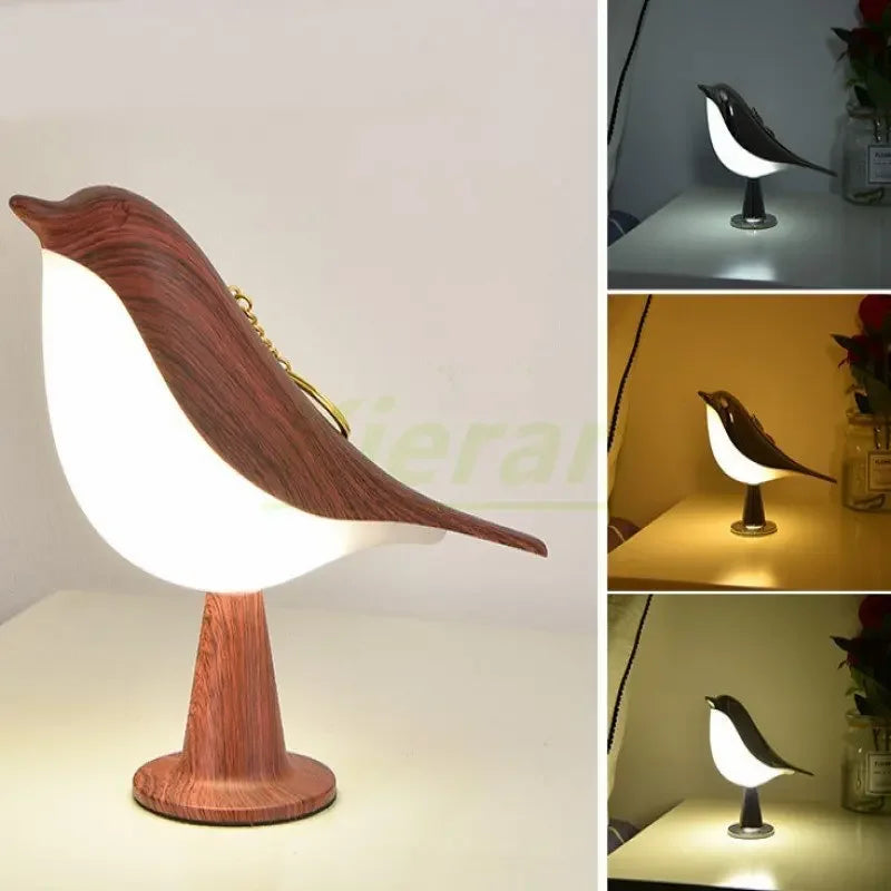 Lampe LED nordique moderne – lampe de bureau, chevet et décoration tactile avec fonction aromathérapie