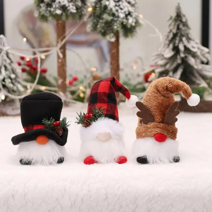 Poupée Gnome LED Sécurisée Enfant - Peluche Lumineuse Noël