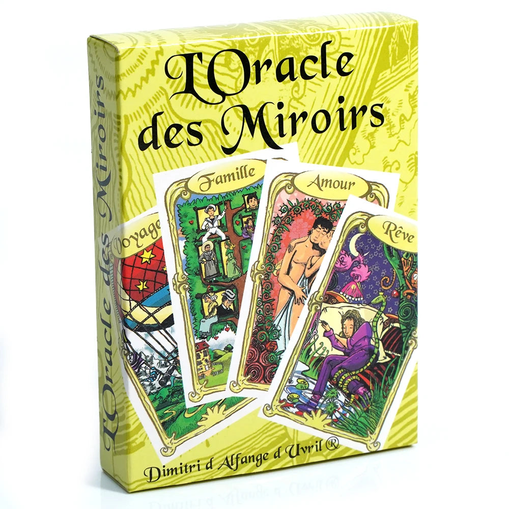 Oracle des Miroirs – Cartes de tarot françaises pour la divination et la guidance spirituelle