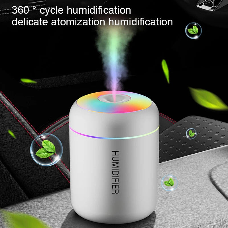 Mini Humidificateur USB 180ml - Votre Compagnon Magique Portable
