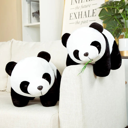 Panda Bambou Peluche 20cm - Matériaux Écologiques