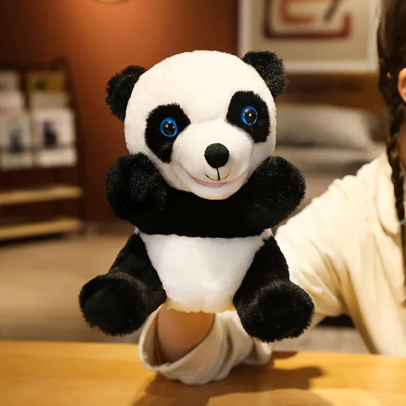 Jouet éducatif en peluche – marionnette à doigt animaux pour enfants dès 1 an