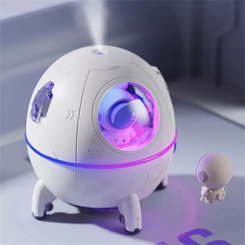 Humidificateur Capsule Espace LED - Design Astronaute 220ml