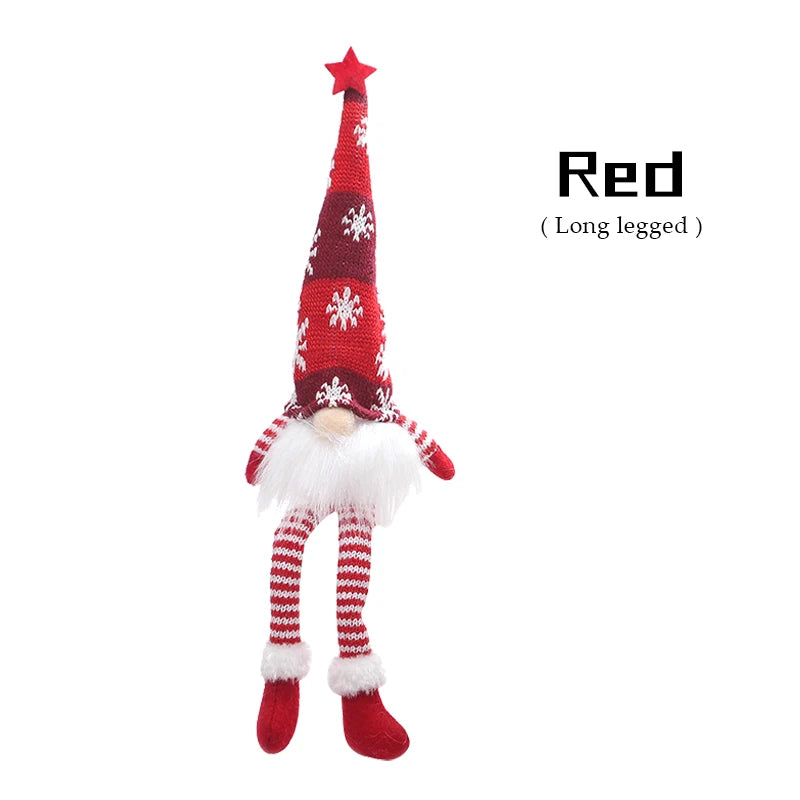 Gnome Lumineux LED Sécurisé Enfant - Ornement Noël Sans Visage