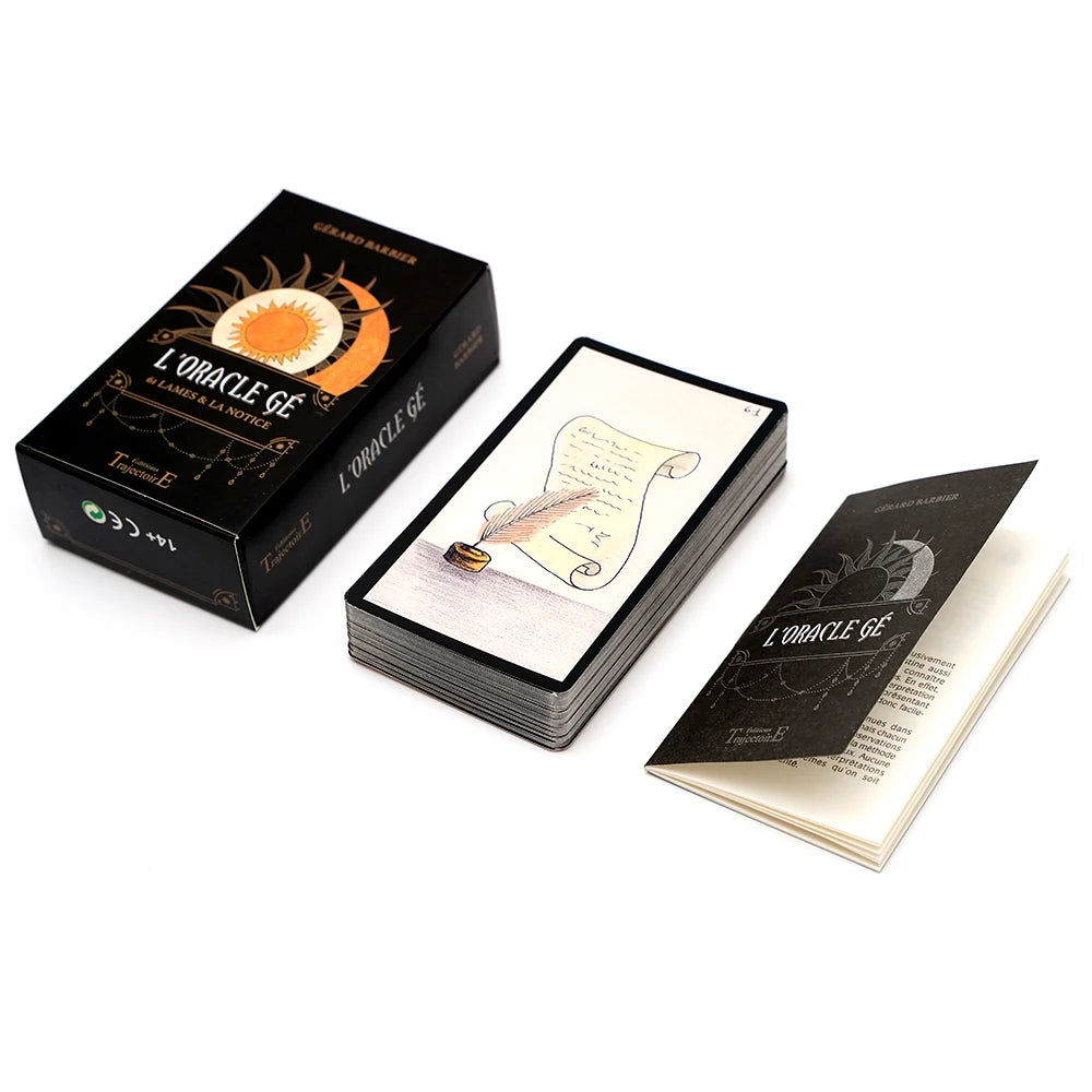 Oracle Gé – Jeu divinatoire français avec 61 cartes et notice explicative