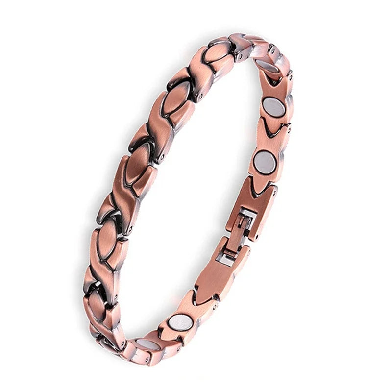 Bracelet Magnétique Titane Acier - Votre Armure Thérapeutique Masculine