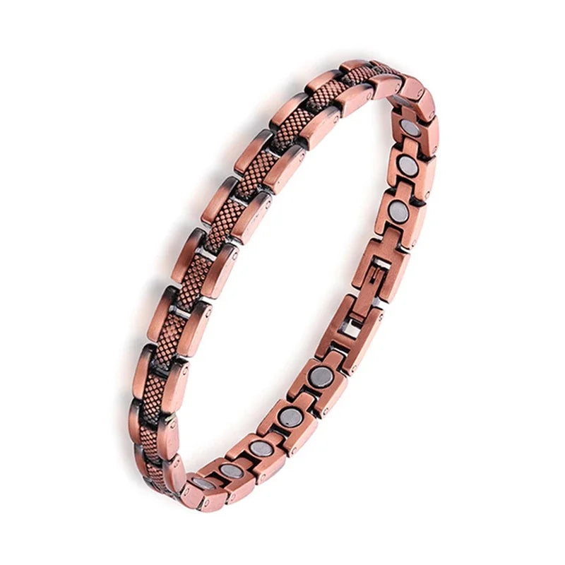 Bracelet Magnétique Titane Acier - Votre Armure Thérapeutique Masculine