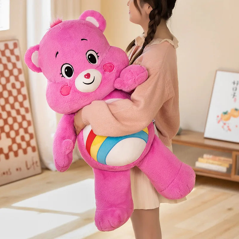 Ours Arc-en-Ciel Peluche 33cm - Compagnon Câlin Enfant
