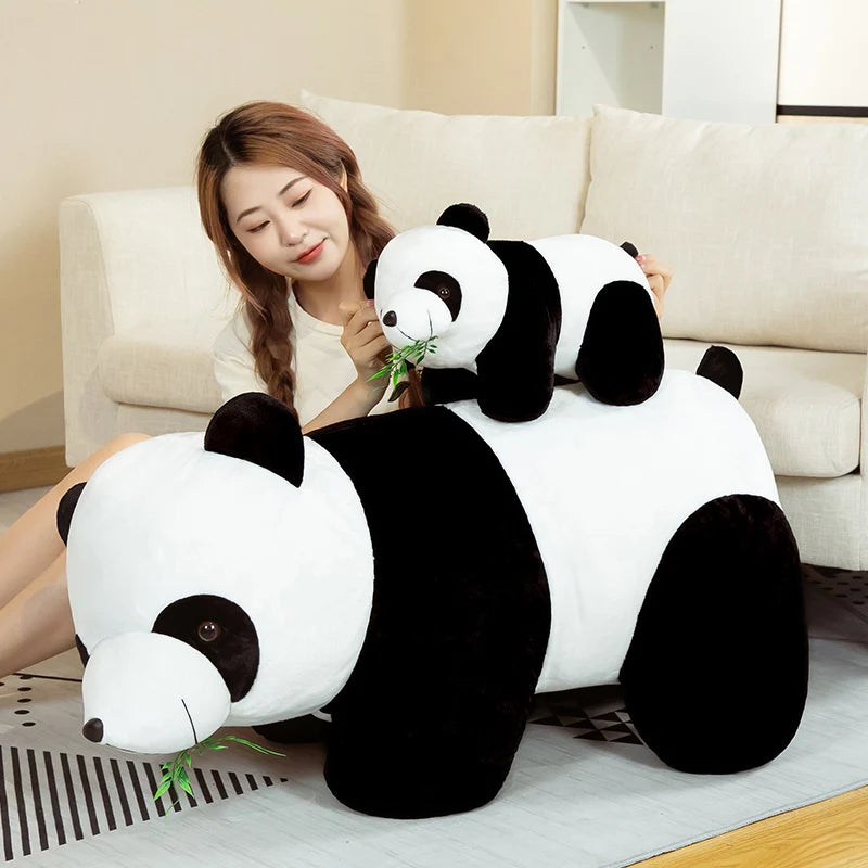 Panda Bambou Peluche 20cm - Matériaux Écologiques