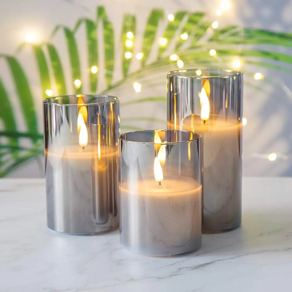 Bougies LED Télécommandées - Set Déco Mariage & Noël