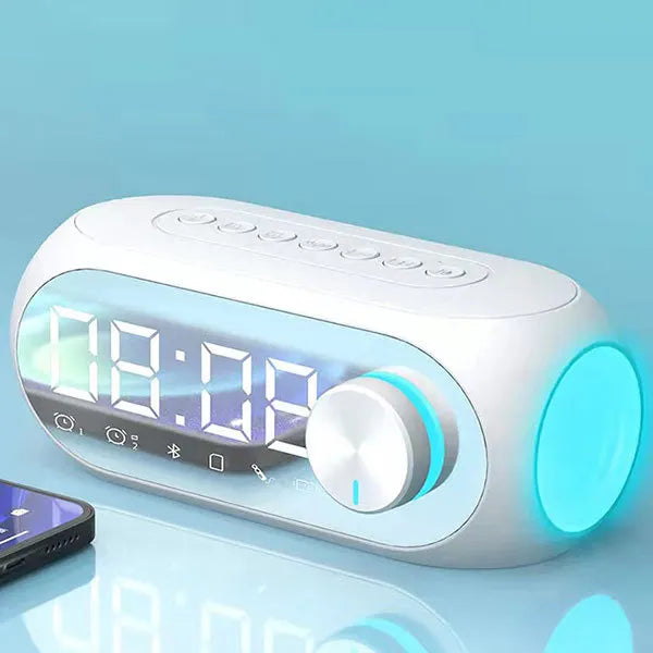 Réveil Radio FM Bluetooth - Votre Station Magique Multifonction
