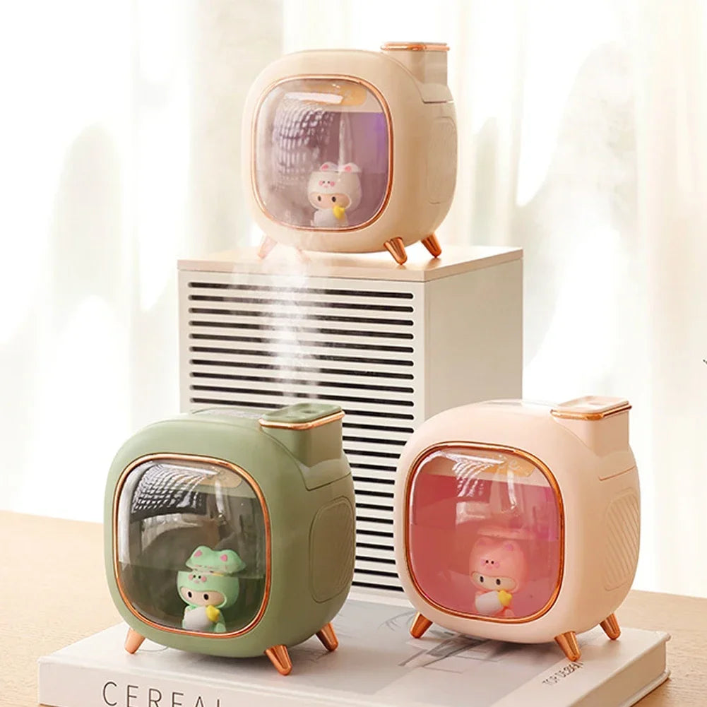 Humidificateur 500ml USB-C Rechargeable - Votre Compagnon Kawaii Magique