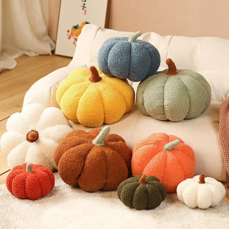 Peluche Citrouille Halloween Kawaii - Oreiller Décoratif