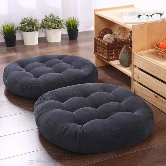 Coussin Sol Rond Tatami - Siège Confortable XXL