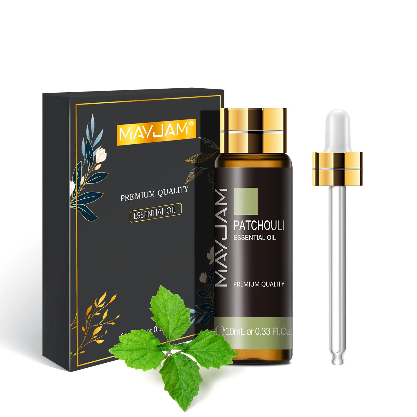 Huiles Essentielles Pures 10ml - Menthe Tea Tree Rose