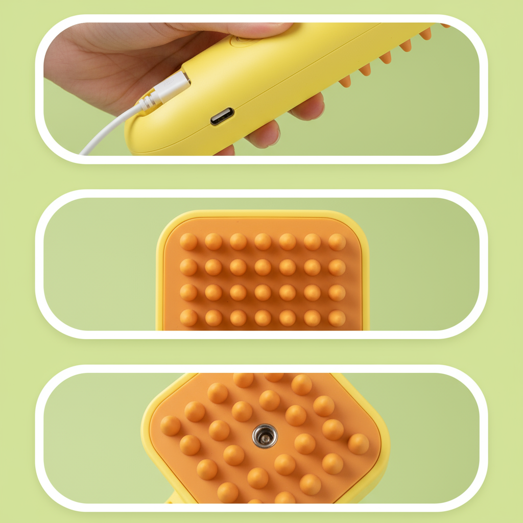 Caractéristiques brosse sans texte