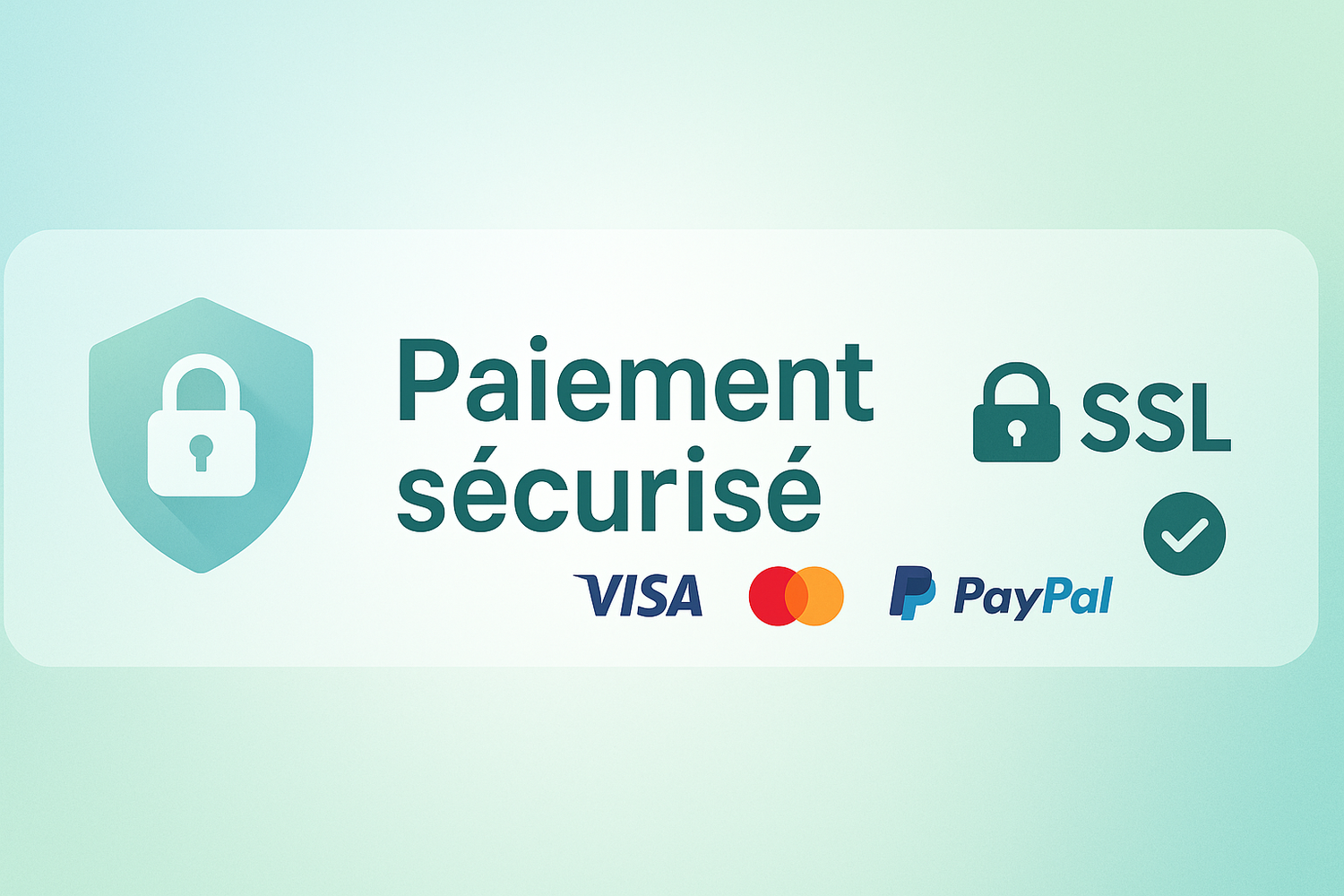 <div style="text-align:center; padding:10px;">
  <img src="TON_IMAGE" alt="Paiement sécurisé" style="max-width:100%; height:auto;">
  <p>🛡️ Paiement 100% sécurisé par carte bancaire ou PayPal</p>
</div>
